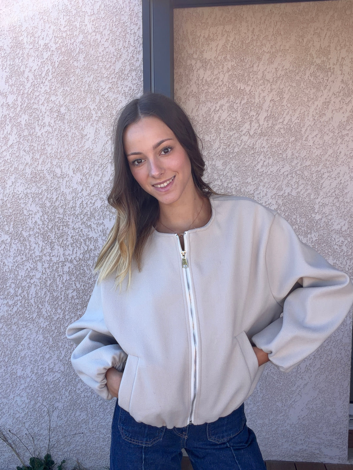 Bombers NINI beige
