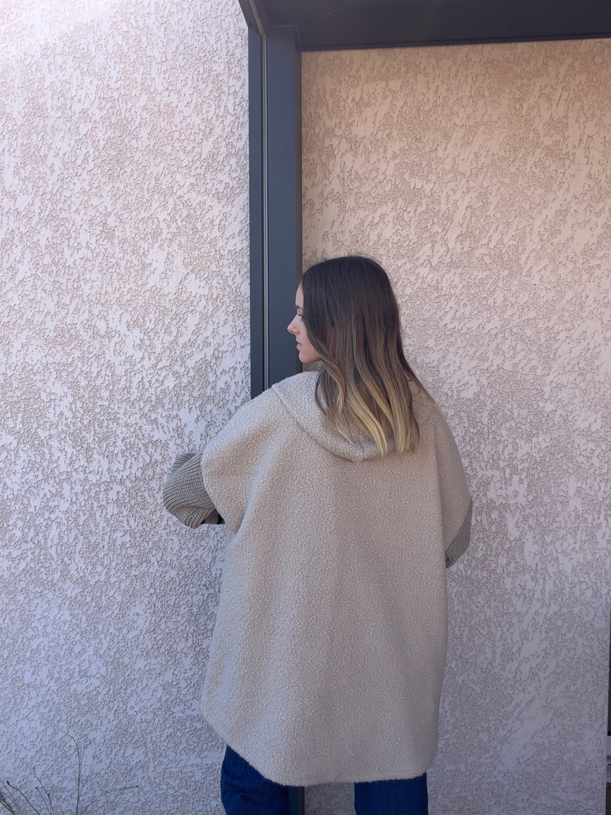 Manteau LOVE beige