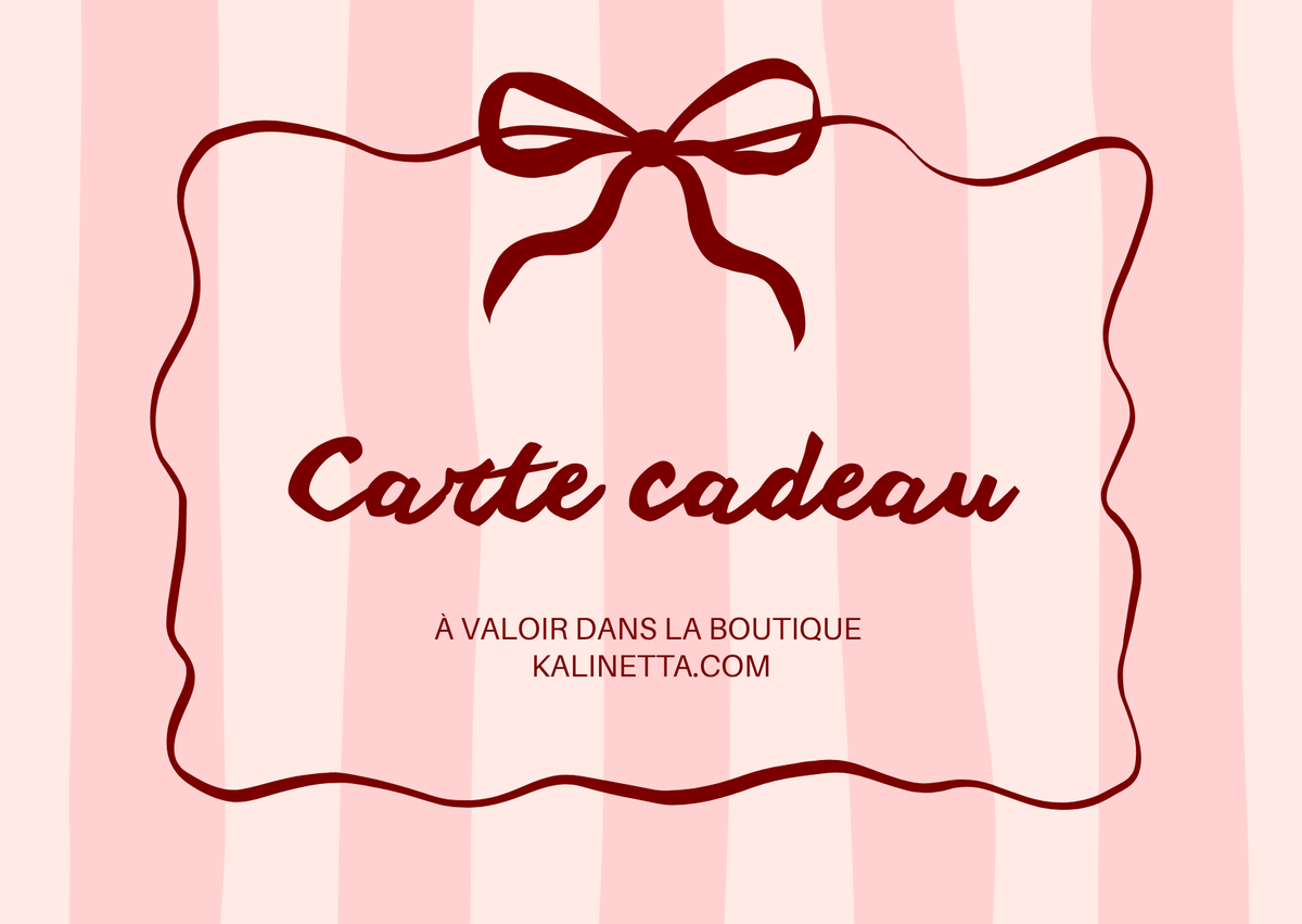 carte-cadeau KALINETTA