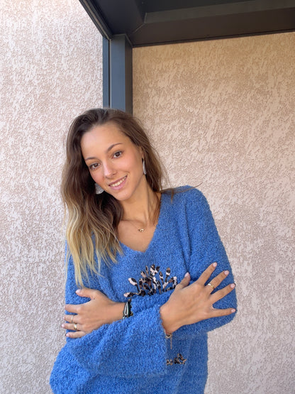 Pull VIE bleu