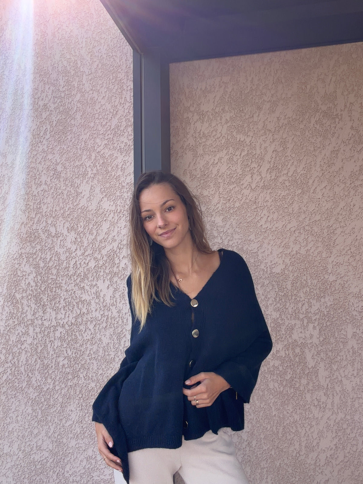 Pull CAPE bleu marine