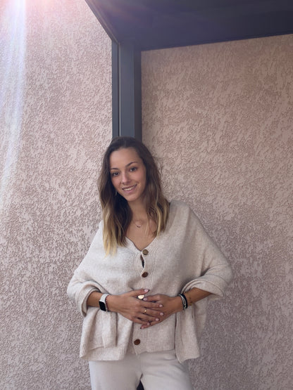 Pull CAPE beige