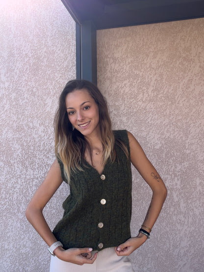 Pull LILOU vert