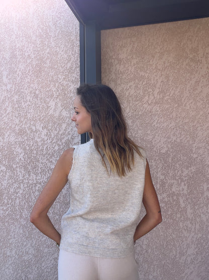 Pull LILOU beige