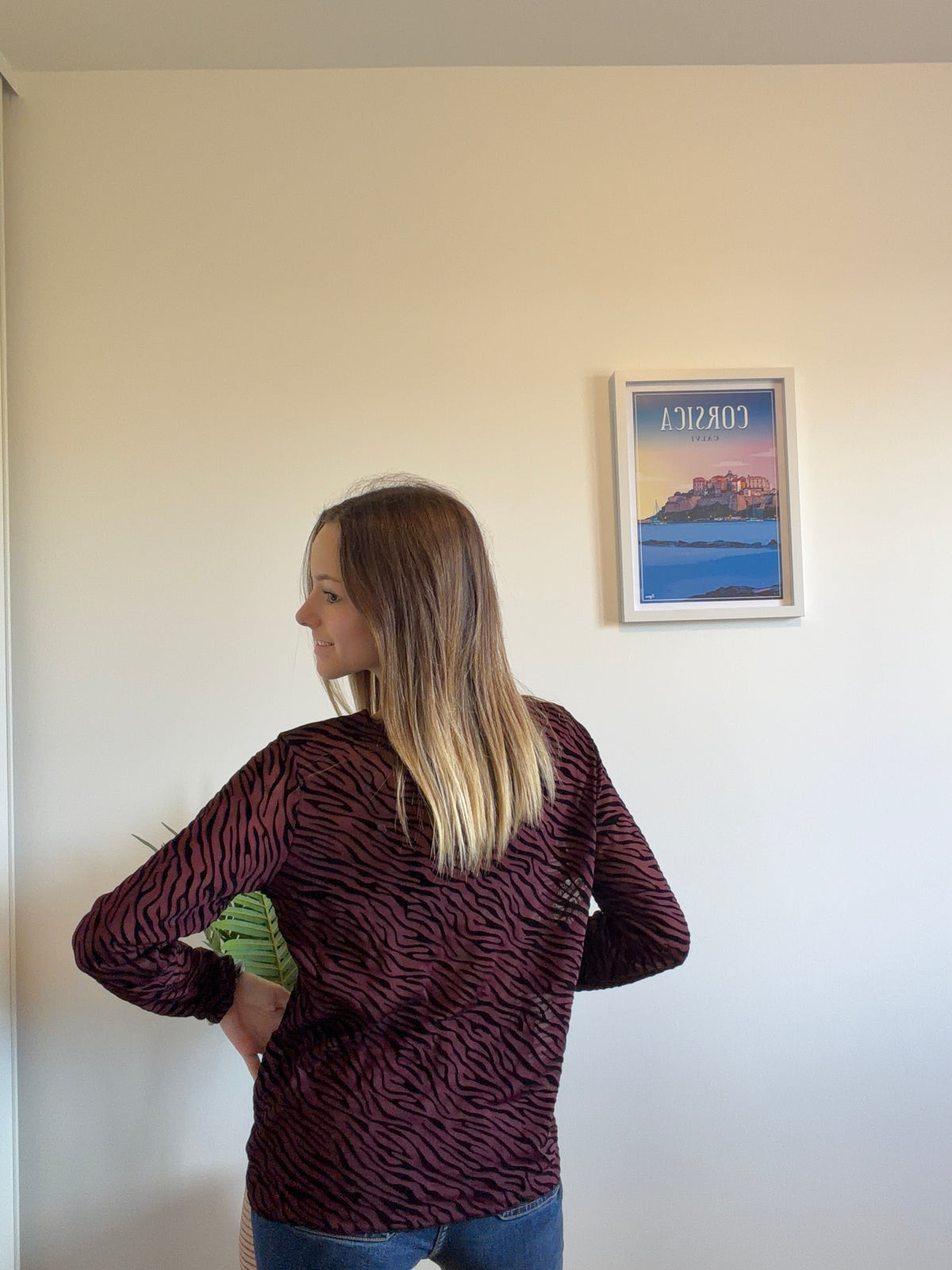 Sous-pull ZÈBRE rouge