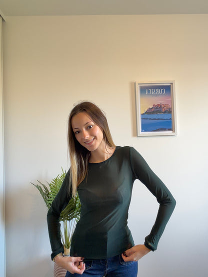 Sous-pull BASIQUE vert