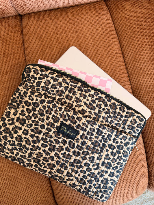 Pochette ordi LÉOPARD