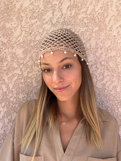 Bonnet BOHÈME écru