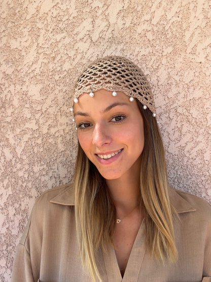 Bonnet BOHÈME écru