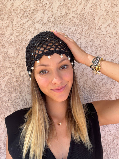 Bonnet BOHÈME Noir