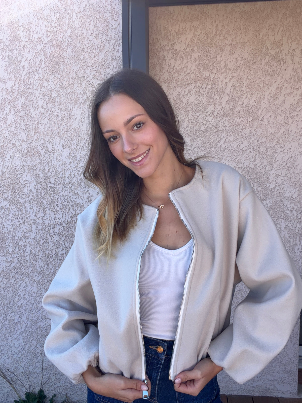 Bombers NINI beige