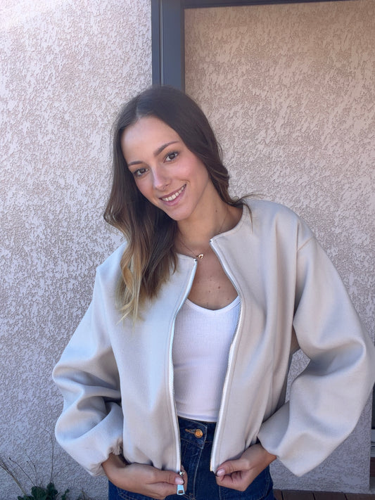 Bombers NINI beige