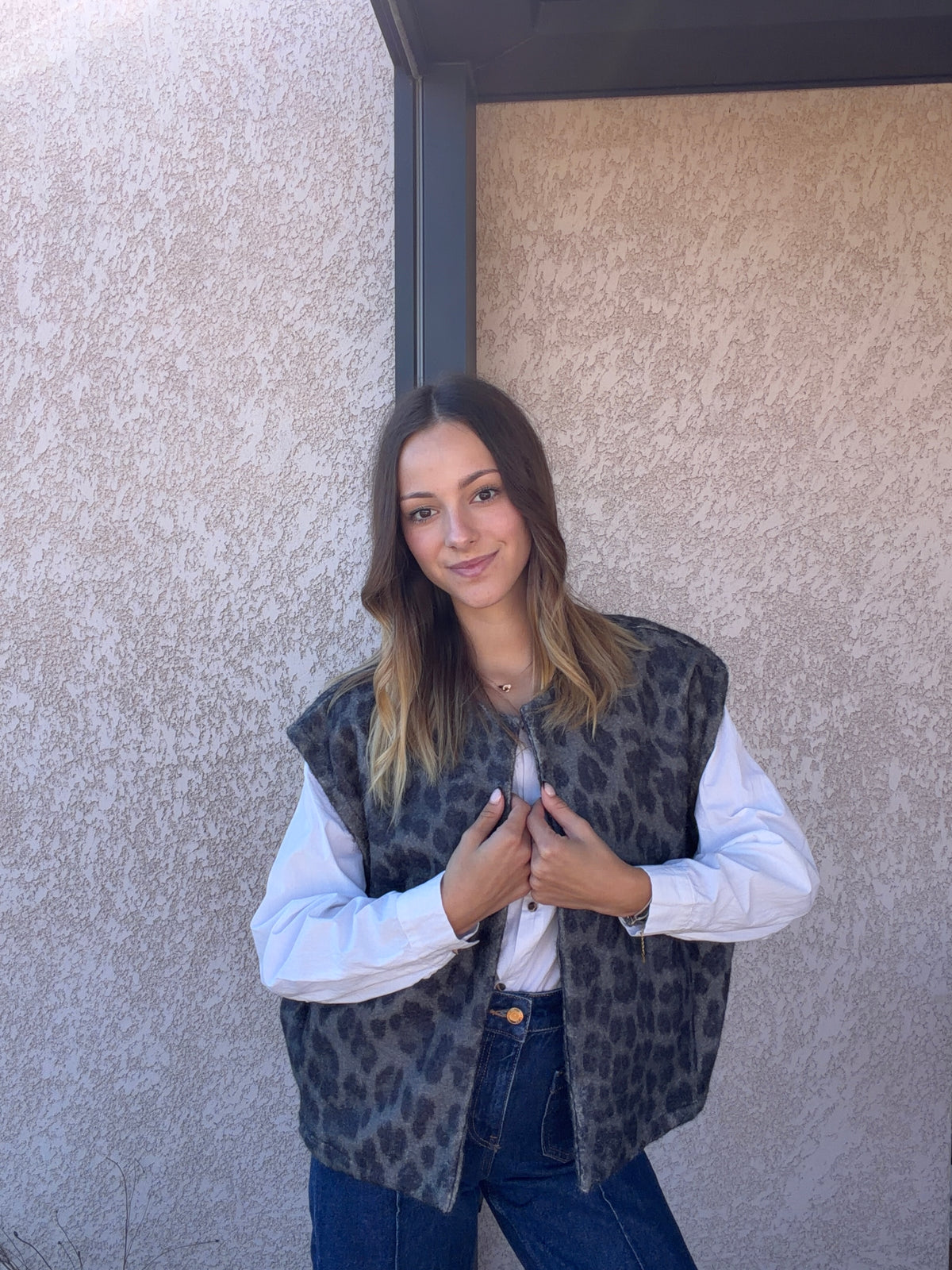 Sans manches YASMINE gris