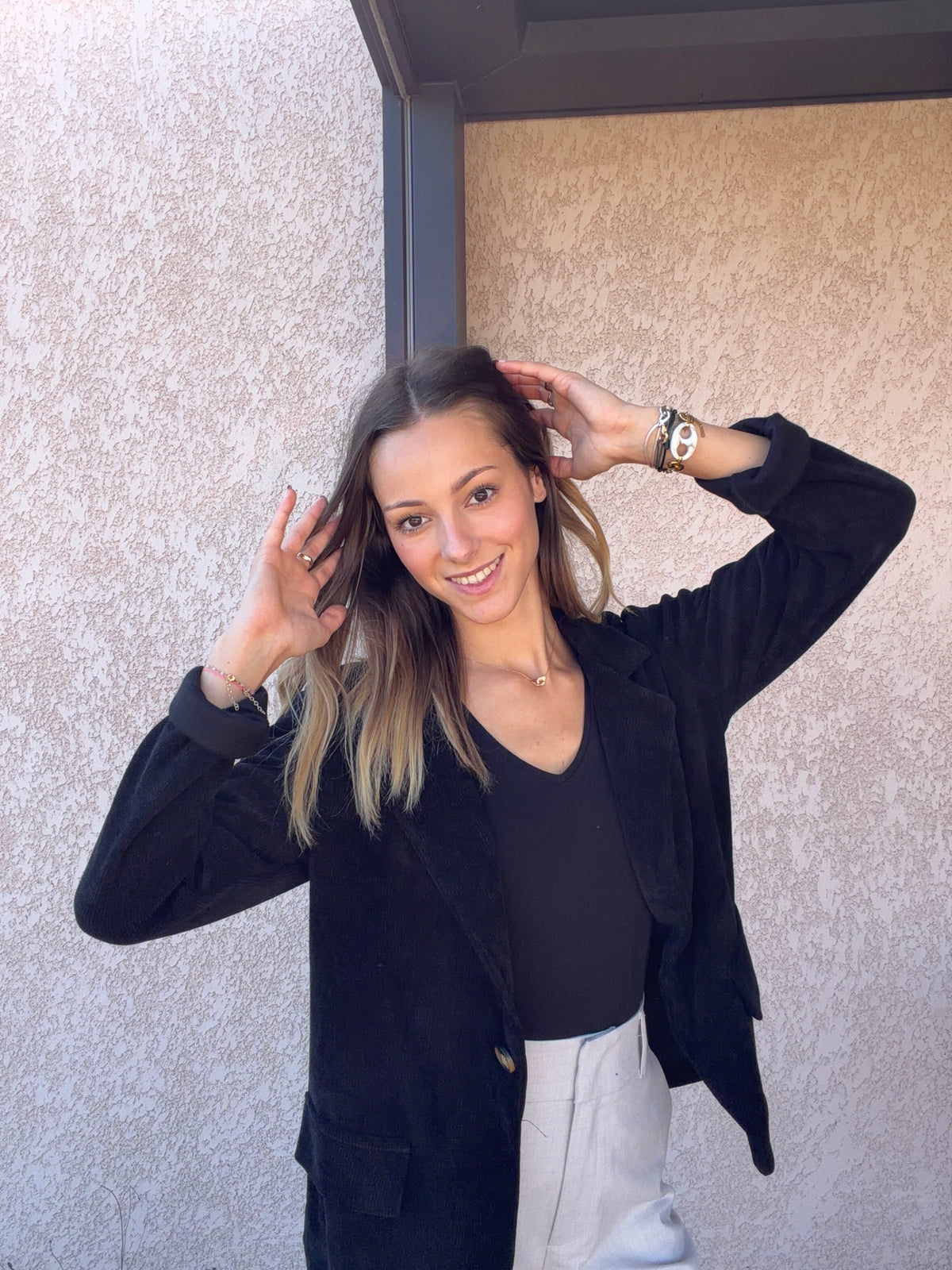 Blazer CAMILLIA noir