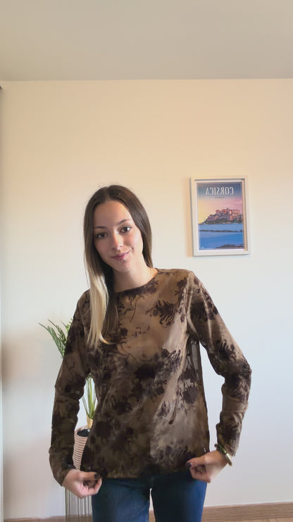 Sous-pull FLEUR beige
