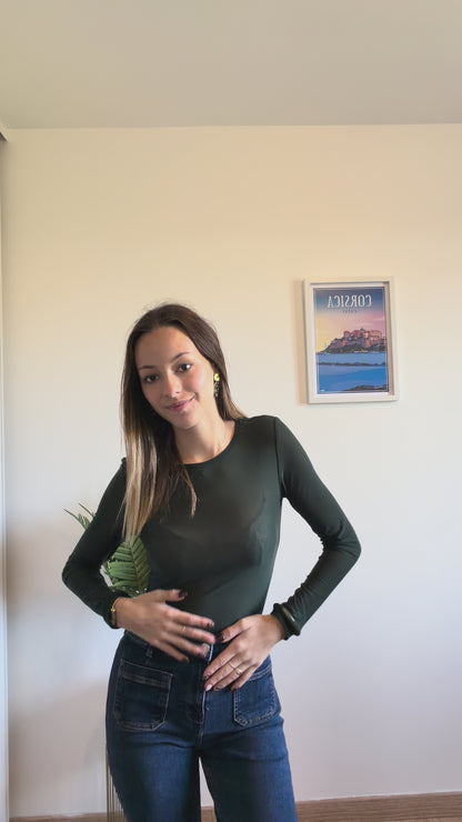 Sous-pull BASIQUE vert